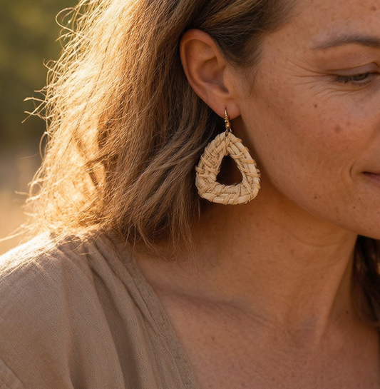 Bamboo Land Drop Earrings