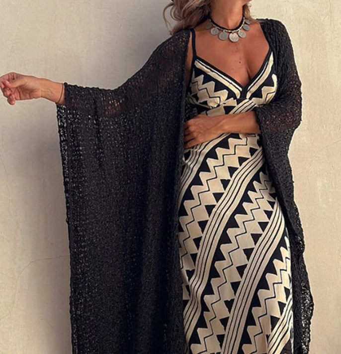 Bohemian Pepper Maxi Dress