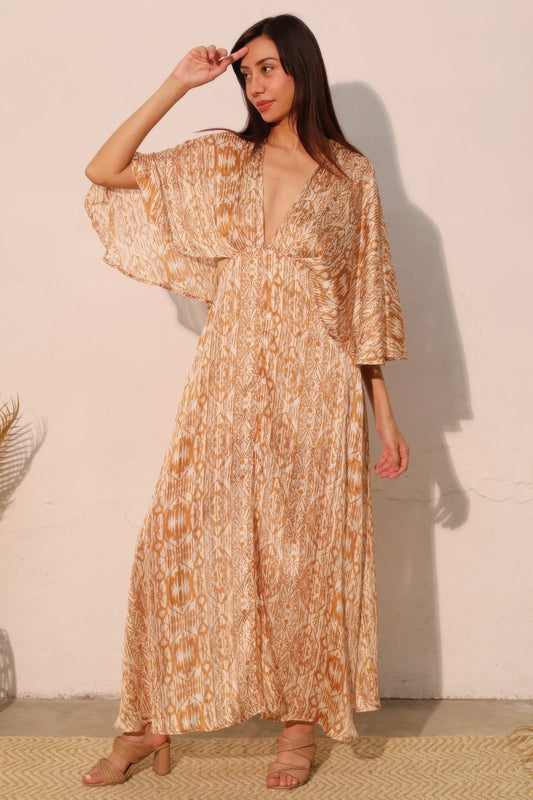 Bohemian Resort Chiffon Dress