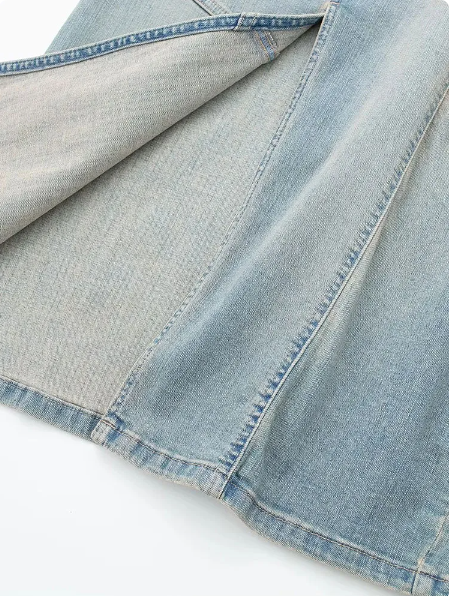 Coastal Line Denim Dress