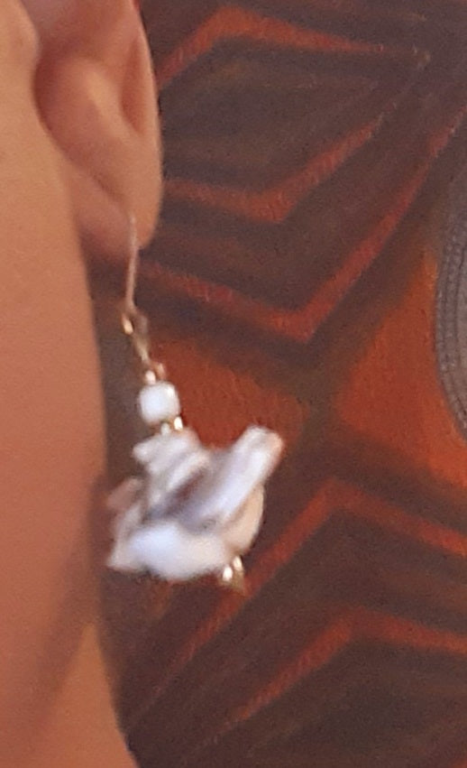 Coastal Point Shell Earrings