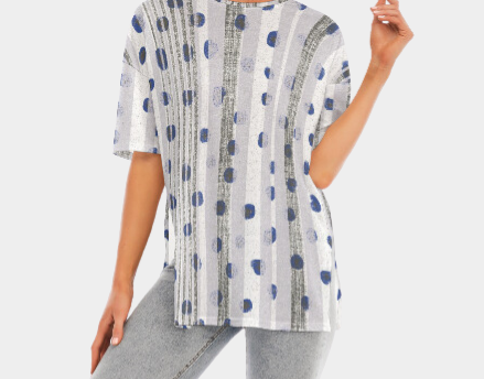 Graffiti Blues Split Top