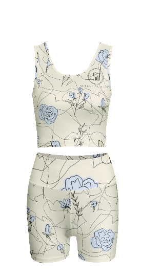 Tropical Baby Bloom Yoga Set