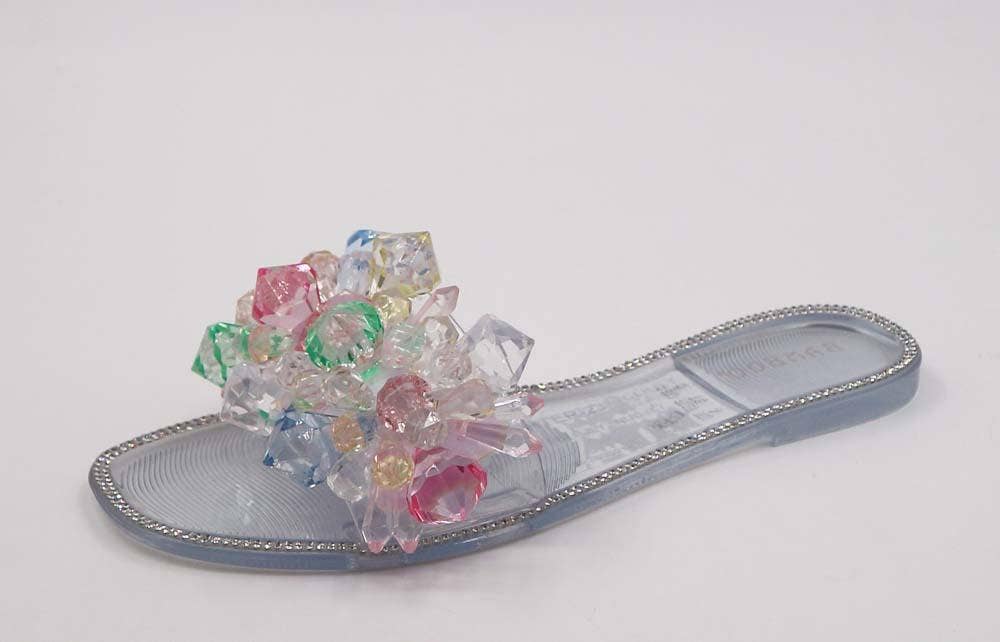 Tropical Crystal Allure Jelly Sandal