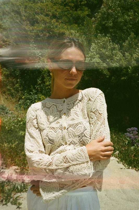 Coastal Dreamy Crochet Cardigan