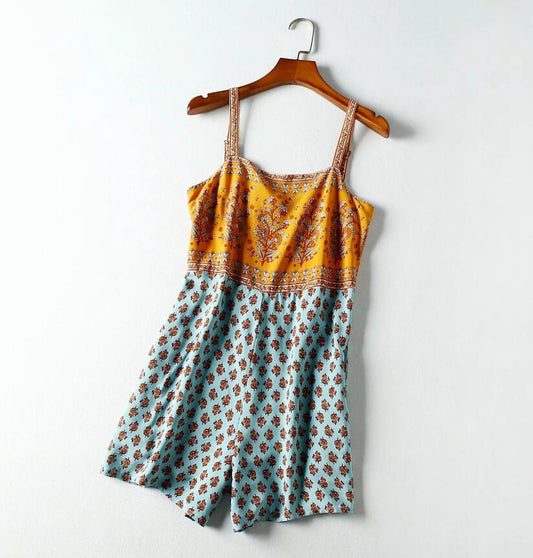 Bamboo Flare Surf & Turf Dress / Romper