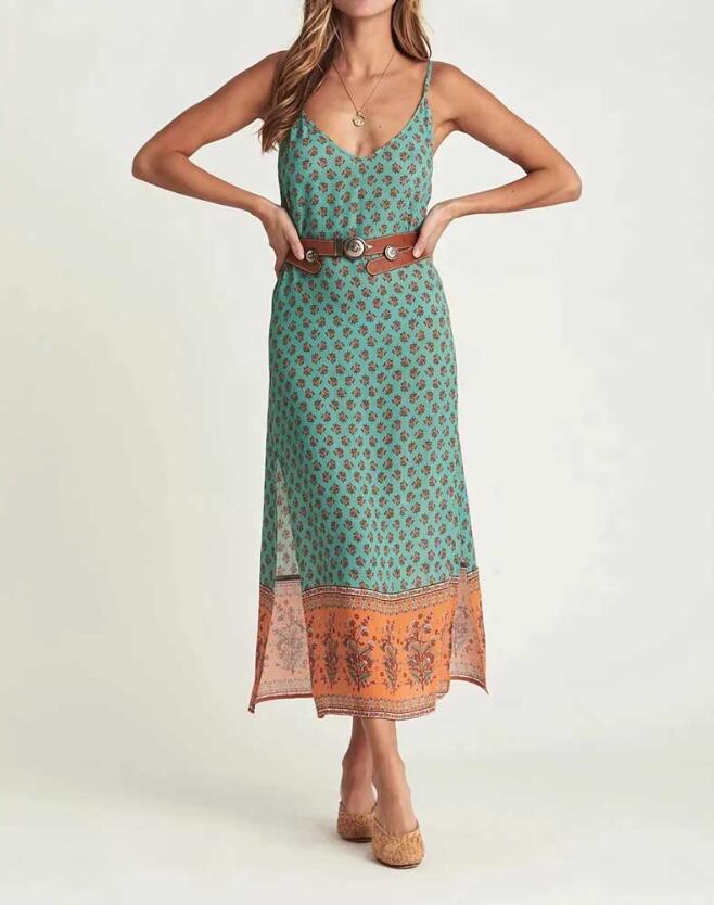 Bamboo Flare Surf & Turf Dress / Romper