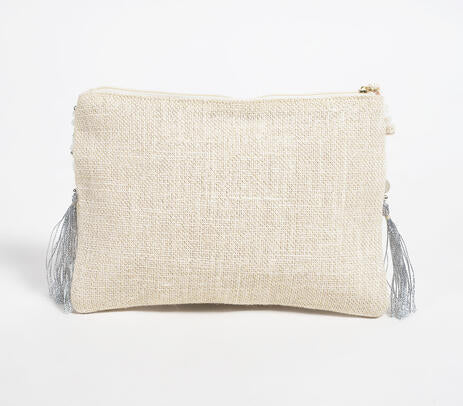 Bohemian Sand Tassel Pouch