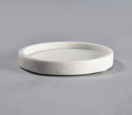 Marble Cream Jewelry Tray