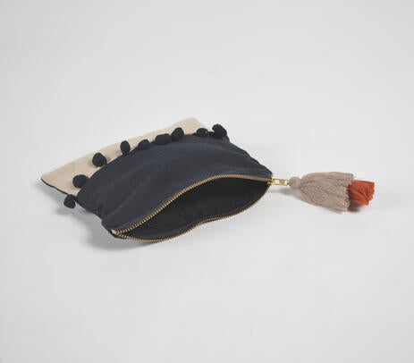 Bohemian Colorblock Pouch