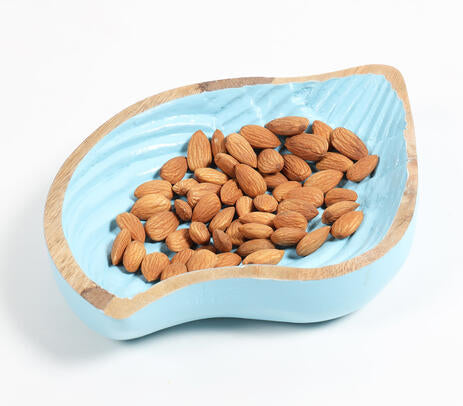 Coastal Aqua Mango Wood Serving Platter