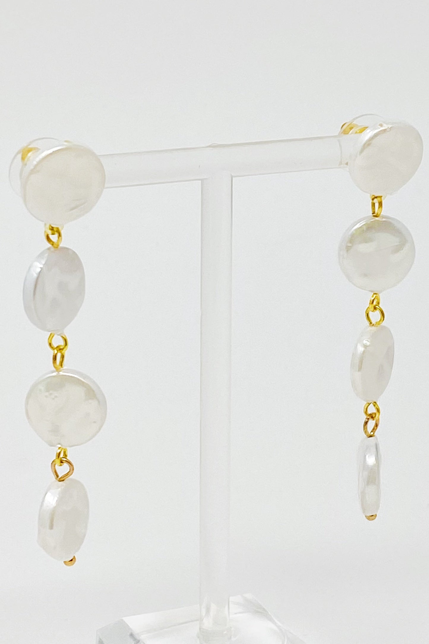 Coastal Allure Shell Drop Earrings
