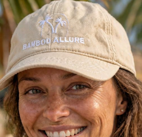 Bamboo Allure Palm Organic Hat