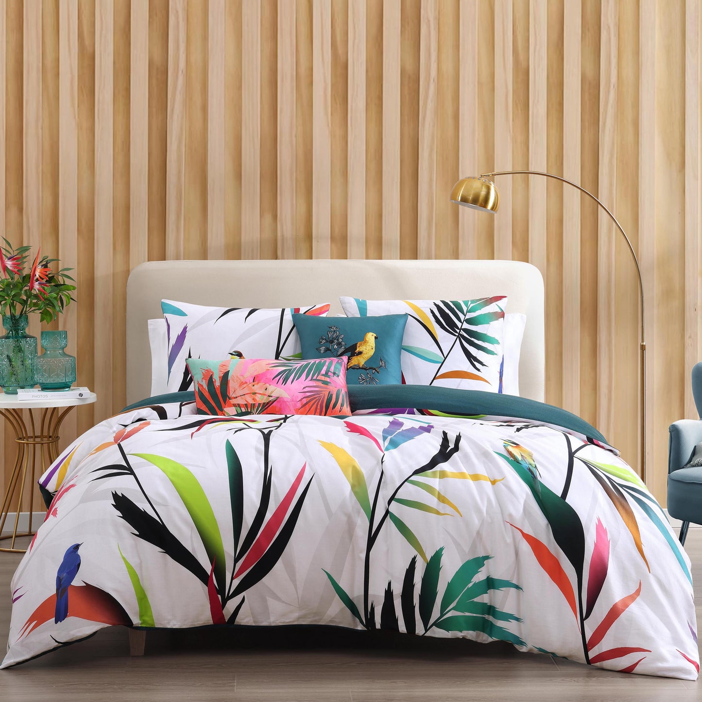 Tropical Garden Sateen Comforter Collection