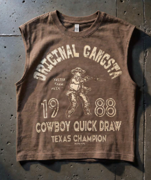 Bohemian Allure Cowgirl Vintage Crop Tee