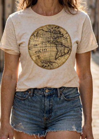 Bohemian Wanderer Cropped Tee