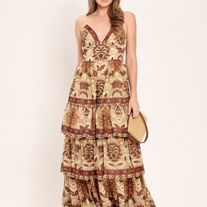 Bohemian West Halter Dress