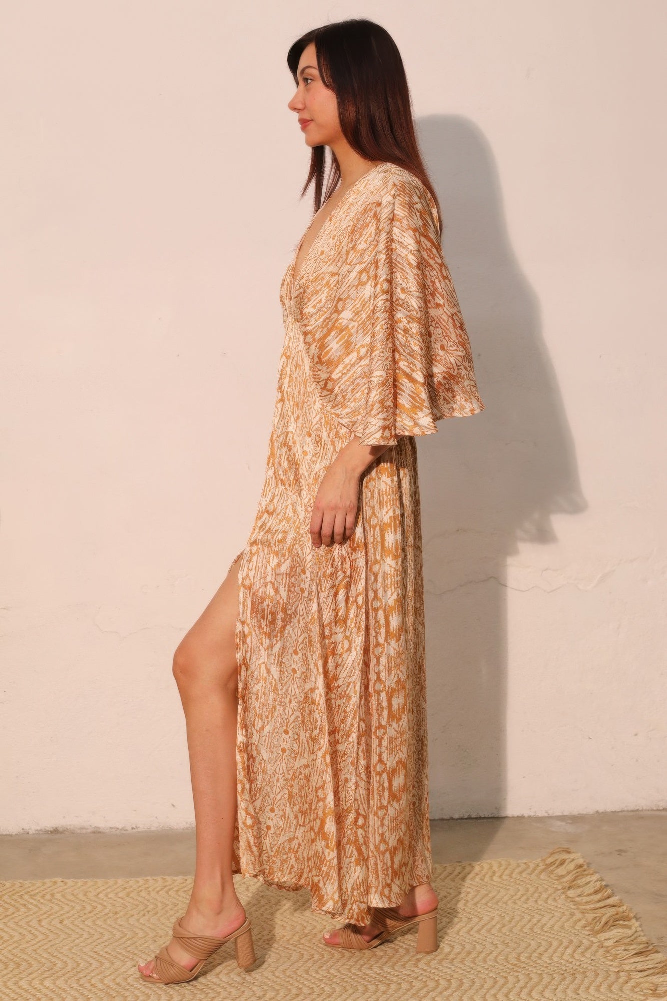 Bohemian Resort Chiffon Dress