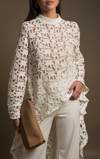 Coastal Flower Bloom Top