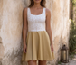 Coastal Sand Swing Dress