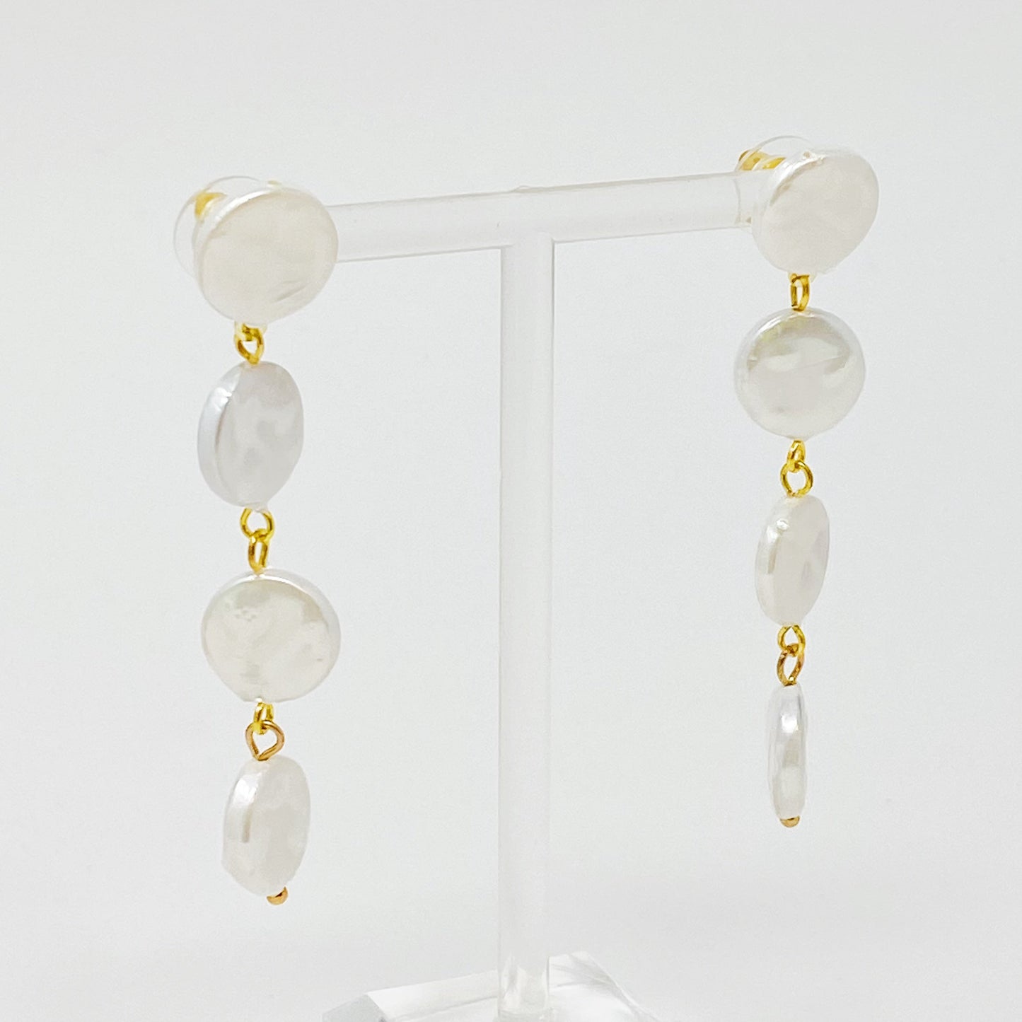 Coastal Allure Shell Drop Earrings