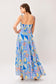 Coastal Wave Maxi Dress