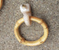 Bamboo Allure Hoop Earrings