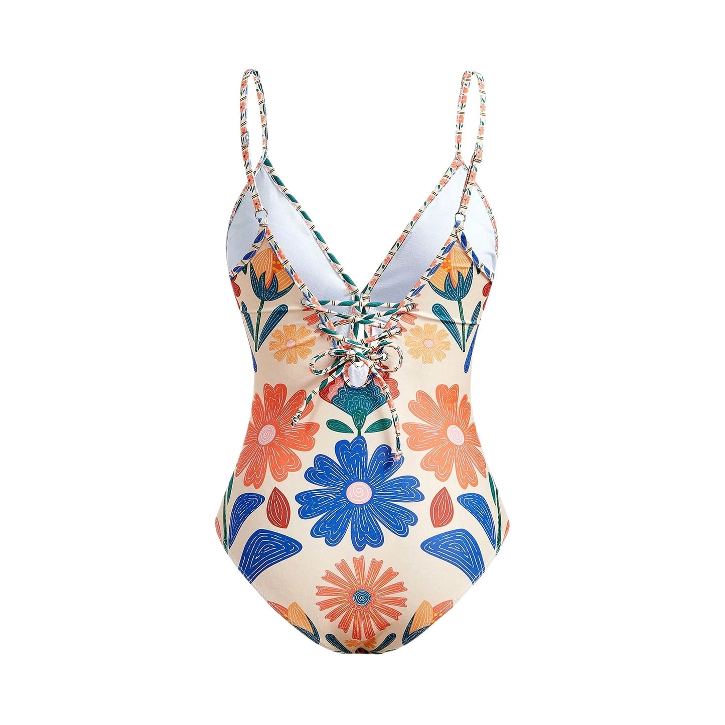 Bohemian Bloom One-Piece Suit & Skirt