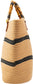 Bamboo Handle Cotton Woven Tote