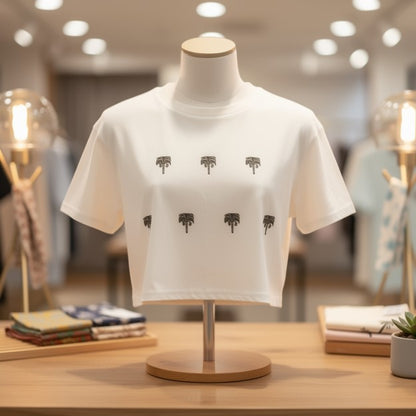 Tropical Palm Spade Tee