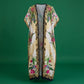 Tropical Golden Flower Cover Up