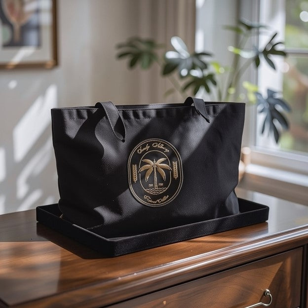 Bohemian Palm Organic Tote Bag