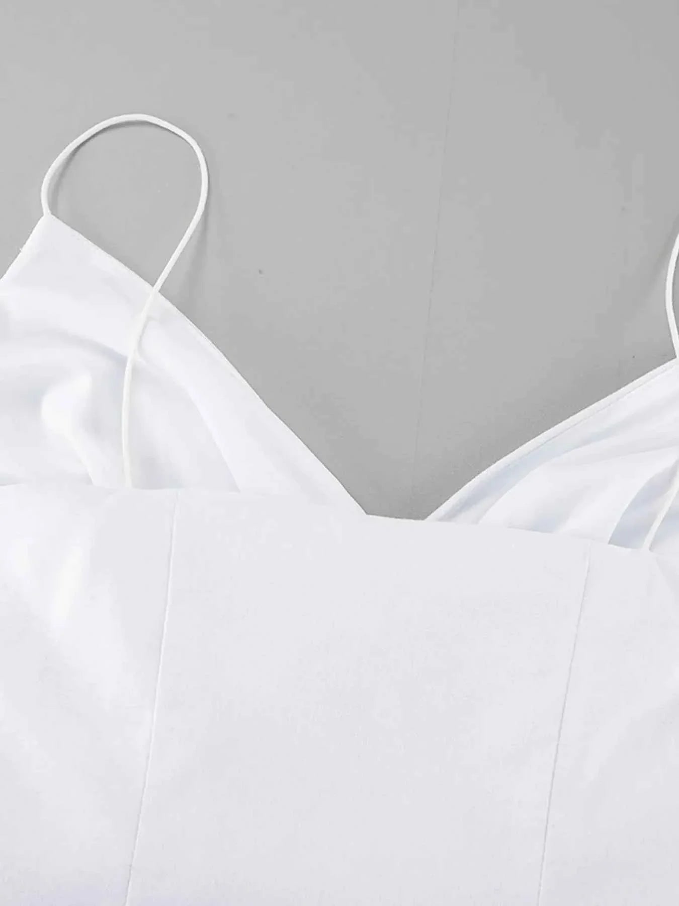 Coastal Clouds Ruffle Strappy Dress