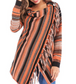 Bohemian Tangerine Tassel Cardigan