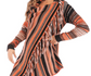 Bohemian Tangerine Tassel Cardigan