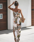 Tropical Forest Tie Romper
