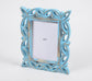 Coastal Aqua Mango Wood Picture Frame