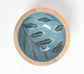 Tropical Leaf Mango Wood Bowl